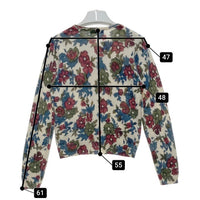 MACPHEE マカフィー 花柄ニットカーディガン size- 瑞穂店