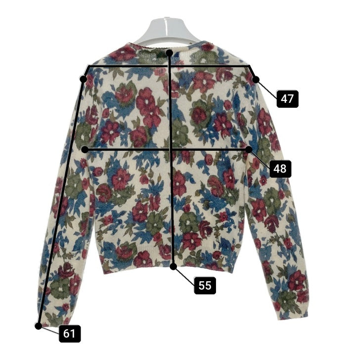 MACPHEE マカフィー 花柄ニットカーディガン size- 瑞穂店