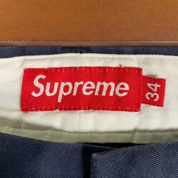 SUPREME シュプリーム Chino Pant チノパンツ ネイビー Size 34 福生店