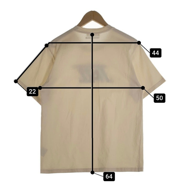 Wales Bonner ウェールズボナー 24AW HOWARD UNIVERSITY JAZZ T-SHIRT 半袖 プリントTシャツ ナチュラル Size M 福生店