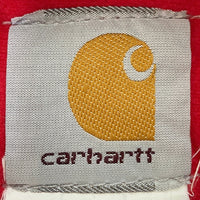 Carhartt カーハート USA製 サンタフェジャケット 裏キルティング 企業ロゴ刺繍 ブラウン sizeXL 瑞穂店