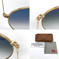 Ray-Ban レイバン RB3447-N ROUND METAL ラウンドメタル サングラス グラデーションレンズ ゴールド 瑞穂店