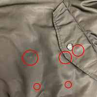 ALPHA INDUSTIRES アルファインダストリーズ  TA0112-001 前後ワッペン MA-1 フライトジャケット ブラックxボルドー sizeXL 瑞穂店