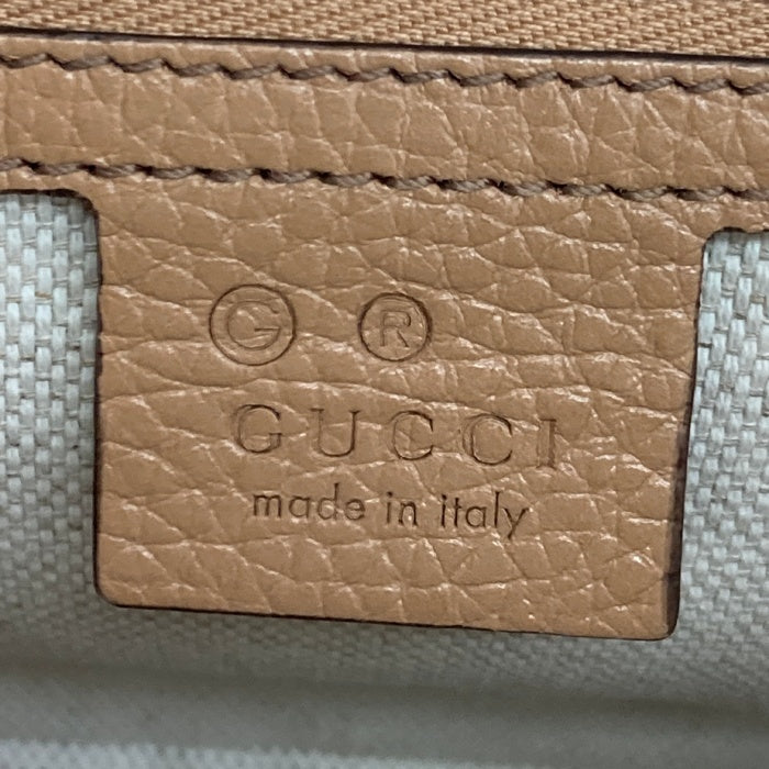 GUCCI グッチ 536224 ショルダーバッグ インターロッキングG チェーンショルダー バッグ ベージュ 瑞穂店