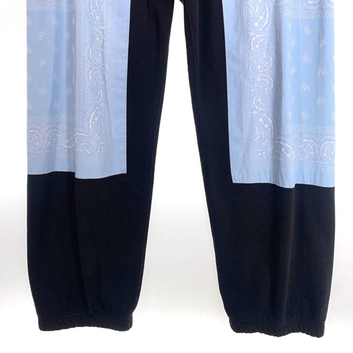 SUPREME シュプリーム THE NORTH FACE ノースフェイス 22SS TREKKING BANDANA SWEATPANT ノースフェイス トレッキング バンダナ スウェットパンツ ブラック NB02210I Size XL 福生店