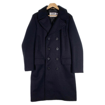 Schott ショット 714US LONG PEA COAT ロングピーコート ネイビー ウール ナイロン Size M 福生店