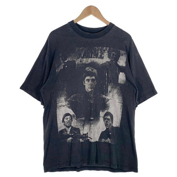 90's~ SCARFACE スカーフェイス プリントTシャツ ブラック GOLD SERIES Size XL 福生店