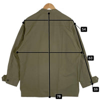 U.S.ARMY 米軍 ジャングルファティーグ ミリタリージャケット リップストップ オリーブ Size L 相当 福生店