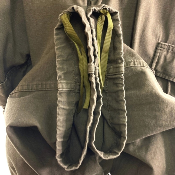 U.S. ARMY USA製 TROUSERS COMBAT カーゴパンツ カーキ sizeL※裾ドローコード変更 瑞穂店