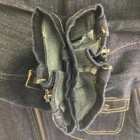 glamb グラム ストレートデニム ダブルライダースジャケット インディゴ GB15AT/RLX01 Size 4 瑞穂店