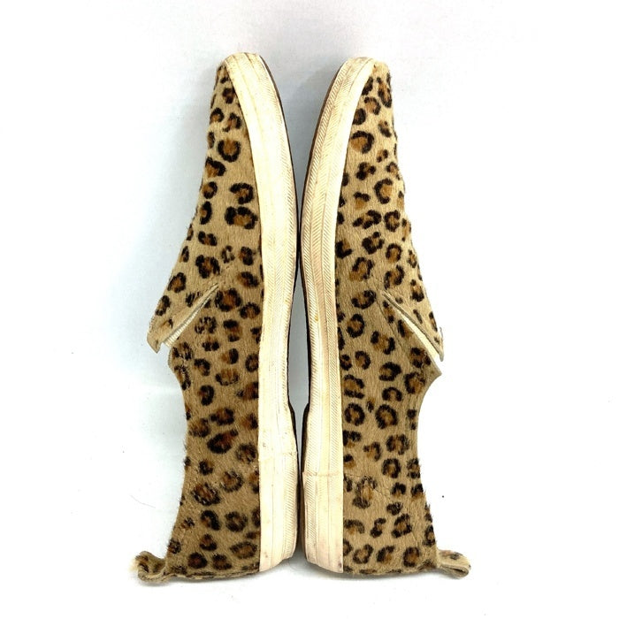 COMME des GARCONS HOMME PLUS コムデギャルソンオムプリュス ハラコ レオパード スリッポン ベージュ size26cm 瑞穂店