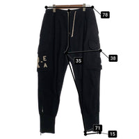 EMPORIO ARMANI エンポリオアルマーニ ウール ポリアミド カーゴパンツ ブラック 厚手 Size 46 福生店