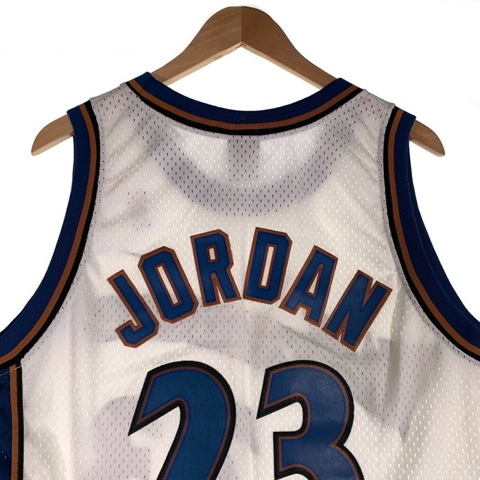00's NIKE TEAM ナイキ NBA Washington Wizards ワシントン・ウィザーズ マイケルジョーダン タンクトップ ユニフォーム ホワイト ブルー Size L 福生店