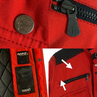VERSACE SPORT ヴェルサーチ スポーツ ジップアップ ジャケット レッド 37770-116284 Size 48 福生店