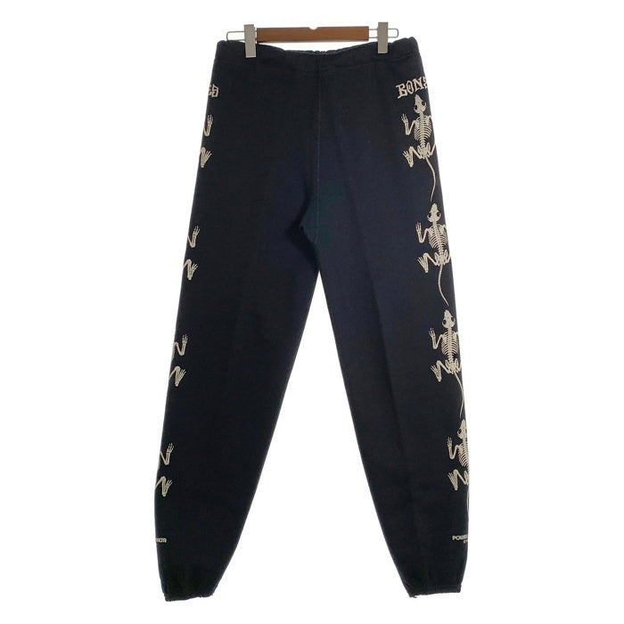 80's POWELL PERALTA パウエルペラルタ BONES リザード スウェットパンツ ブラック USA製 Size L 福生店