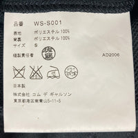 JUNYA WATANABE COMME des GARCONS MAN ジュンヤワタナベ コムデギャルソンマン WS-S001 切替デザイン ジャージ素材 2B テーラードジャケット ブラック SizeS 瑞穂店