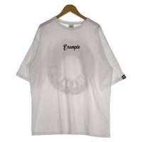EXAMPLE エグザンプル バックバンダナサークルプリント Tシャツ ホワイト Size XL 福生店
