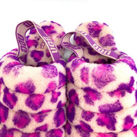 UGG アグ 1117153 Fluff Yeah Slide Leopard フラッフ イヤー