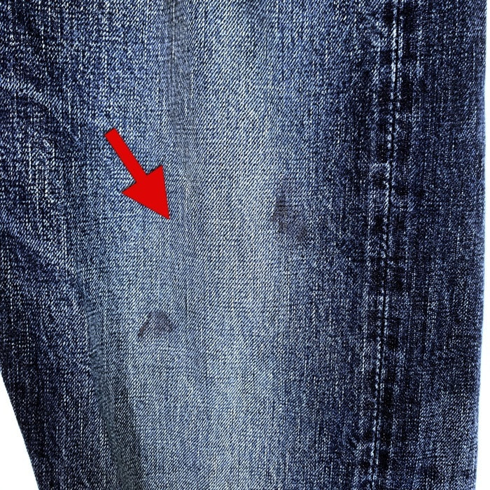 FULLCOUNT フルカウント 1101XX  ストレートデニムパンツ ダートフォード ジーンズ インディゴ USED加工 Size 34 福生店