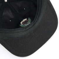 STUSSY ステューシー Big Herringbone Strapback Cap ビッグヘリンボーン ストラップバック キャップ ブラック 福生店