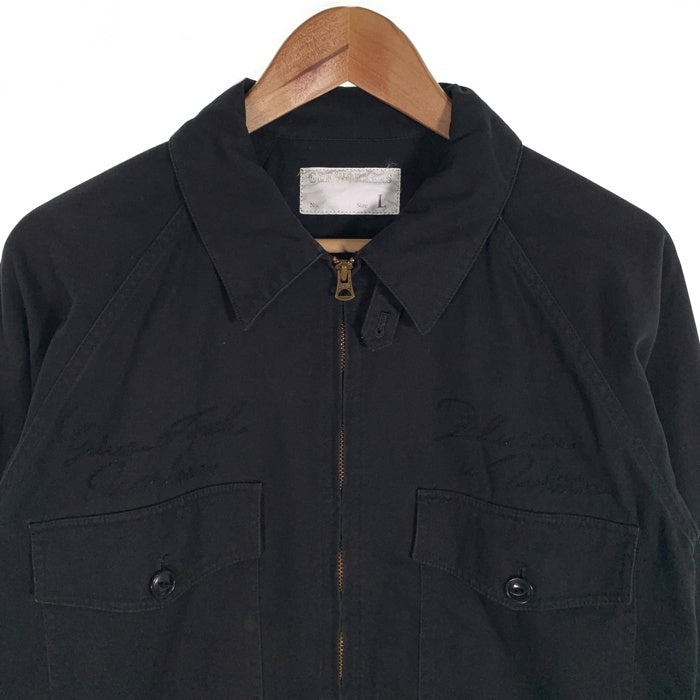 G＆F WORKERS ジーアンドエフ ワーカース ジップアップ ワークジャケット ブラック Size L 福生店