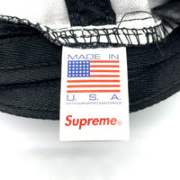 SUPREME シュプリーム 25SS Licence Plate 6-Panel ライセンスプレート 6パネル キャップ ブラック 福生店