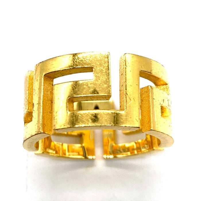 VERSACE ヴェルサーチ グリーク リング 19号 ゴールド 瑞穂店