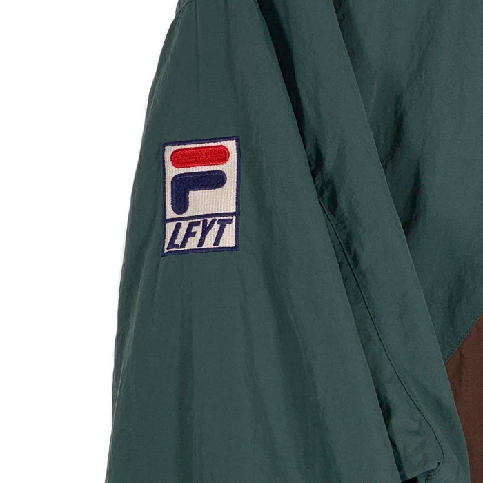 LFYT エルエフワイティー FILA フィラ Nylon Track Jacket ナイロントラックジャケット ブラウン LA221002 Size XXL 福生店