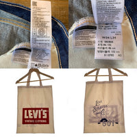 LEVI'S VINTAGE CLOTHING リーバイス ヴィンテージ クロージング 501XX デニムパンツ ビッグE 1966年復刻 インディゴ PC9-66001-0146 Size W34 L34 福生店