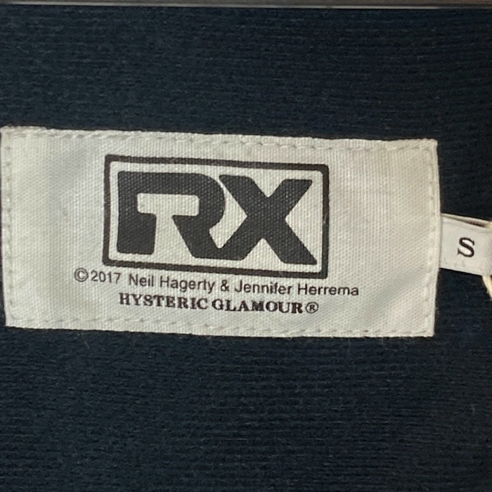 HYSTERIC GLAMOUR ヒステリックグラマー ROYAL TRUX/RADIO VIDEO コーチジャケット 02173AB22 ブラック sizeS 瑞穂店