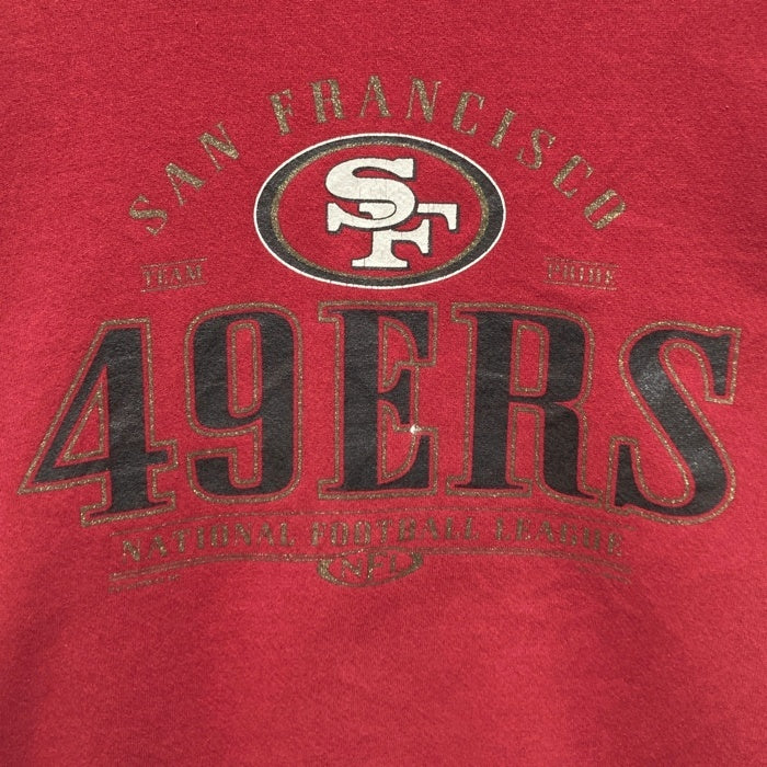 Lee リー 90's USA製 NFL 49ers スウェットトレーナー ボルドー sizeL 瑞穂店