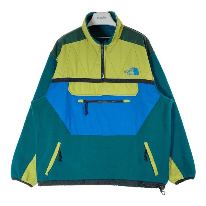 THE NORTH FACE ノースフェイス TNF-409 SKIWEAR ハーフジップ プルオーバー フリースジャケット グリーン sizeXL 瑞穂店