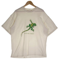 PLAYA DEL CARMEN プラヤデルカルメン イグアナ プリントTシャツ ホワイト Size XL 福生店