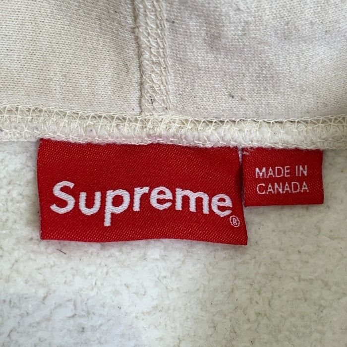 SUPREME シュプリーム 21AW Pearl Logo Hooded Sweatshirt パールロゴ プルオーバースウェットパーカー ホワイト Size M 福生店