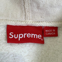 SUPREME シュプリーム 21AW Pearl Logo Hooded Sweatshirt パールロゴ プルオーバースウェットパーカー ホワイト Size M 福生店