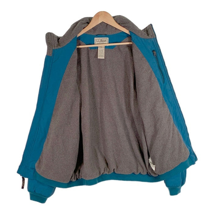 L.L.Bean エルエルビーン ウォームアップジャケット ナイロン 内フリース ブルー シンサレート 205107 Size XL 福生店