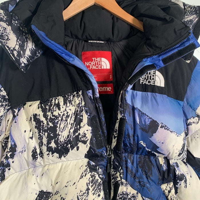 SUPREME シュプリーム THE NORTH FACE ノースフェイス 17AW Mountain Baltoro Jacket マウンテンバルトロジャケット 雪山 ブルー ホワイト ND91701I Size S 福生店