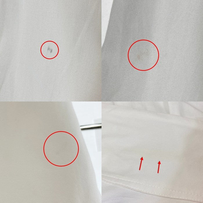 S'YTE サイト Yohji Yamamoto Planning Dept ヨウジヤマモト プランニングデプト メッセージプリント オープンカラーシャツ ホワイト size3 瑞穂店