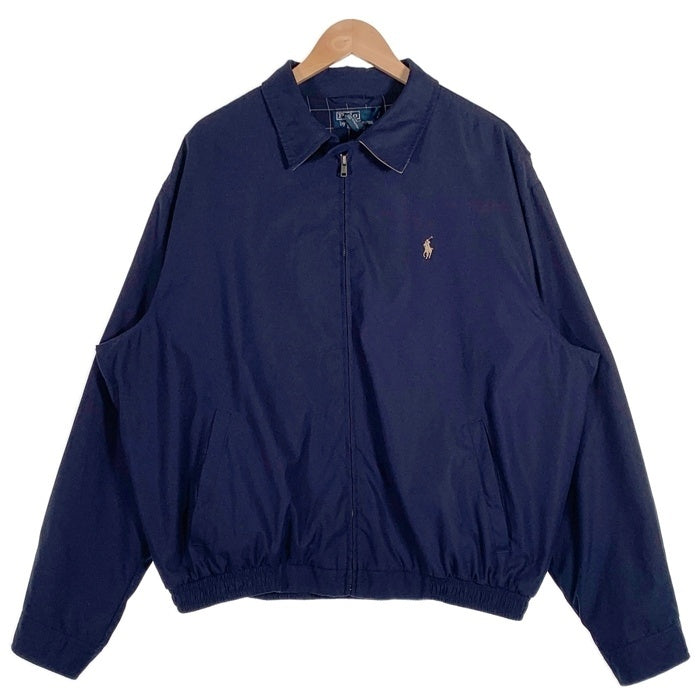 Polo By Ralph Lauren ポロ バイ ラルフローレン スイングトップ ジャケット ネイビー Size XL 福生店
