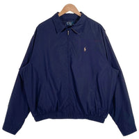 Polo By Ralph Lauren ポロ バイ ラルフローレン スイングトップ ジャケット ネイビー Size XL 福生店