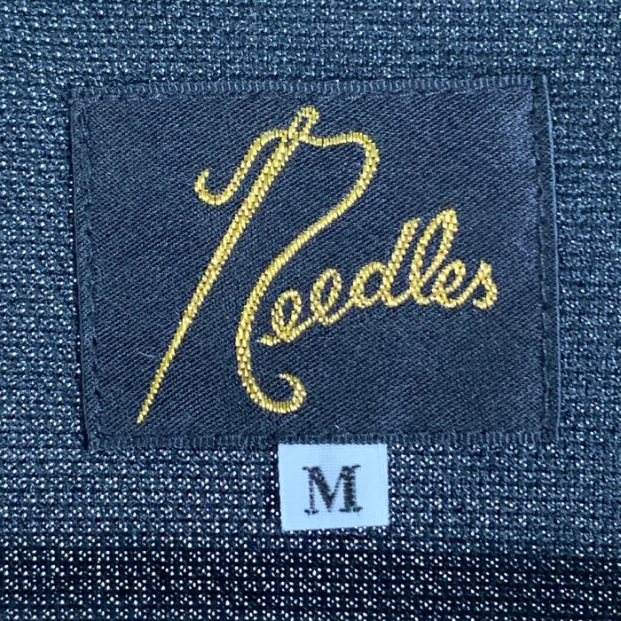 Needles ニードルズ TRACK JACKET Poly Smooth トラックジャケット ポリスムース ブラック ゴールド DI343 Size M 福生店