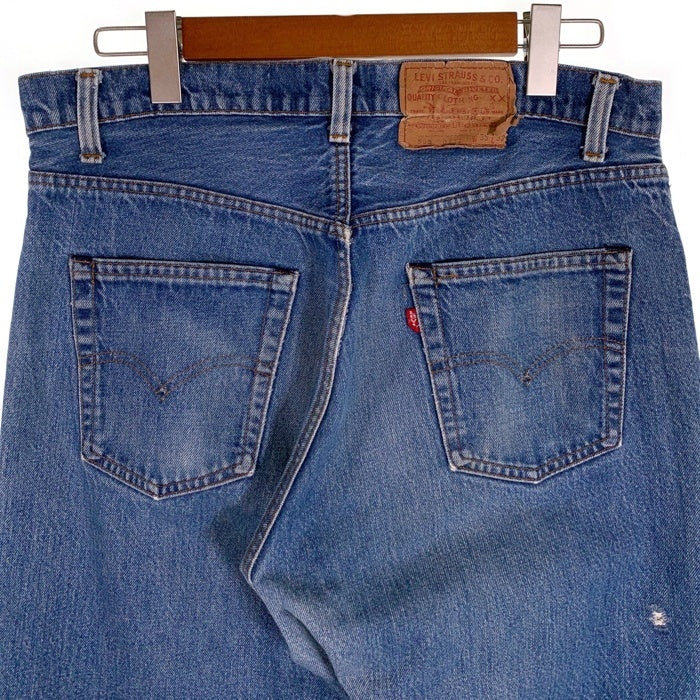 80's Levi's リーバイス 505 ボタン裏650 42TALON ジップ デニムパンツ 505-0217 ライトブルー USA製 Size W35 L32 福生店