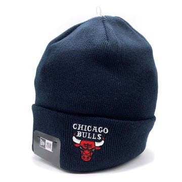 New Era ニューエラ CHICAGO BULLS シカゴブルズ ベーシックカフ ニット ビーニーキャップ ブラック 刺繡 BAYFLOW 福生店