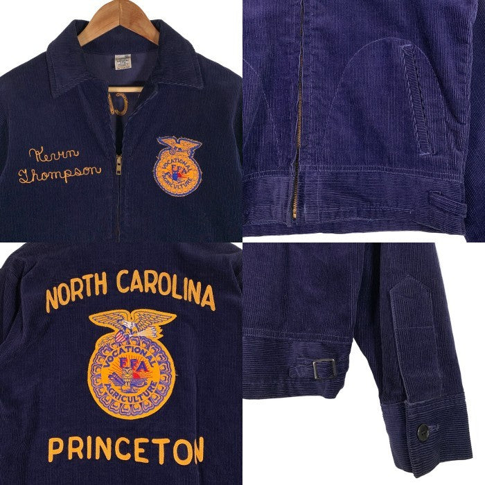NATIONAL FFA ファーマーズジャケット コーデュロイ Lot 100 ネイビー YKK Size 38 福生店