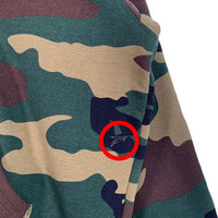 SUPREME シュプリーム 24AW Small Box Zip Up Hooded Sweatshirt スモールボックスロゴ ジップアップ スウェットパーカー カモフラージュ Size M 福生店