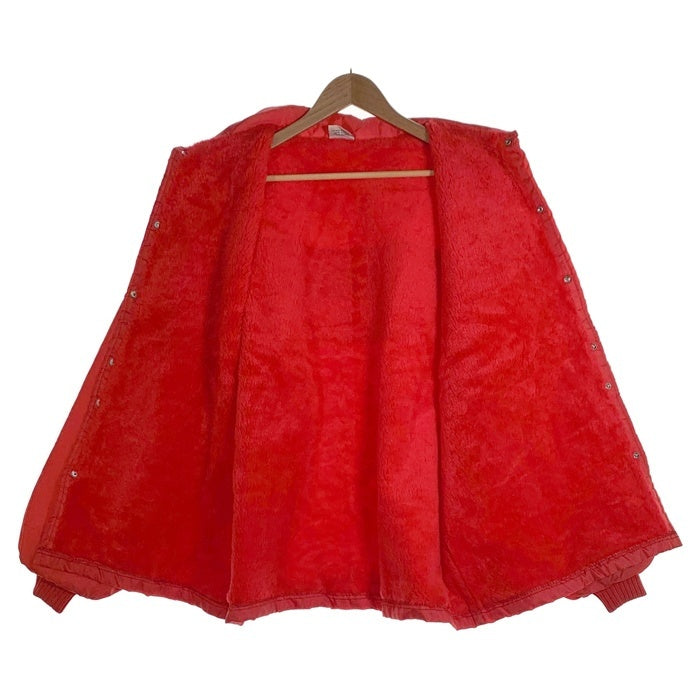 Birdie by Richard A.LEslie 裏ボア ナイロンコーチジャケット レッド USA製 Size XL 福生店