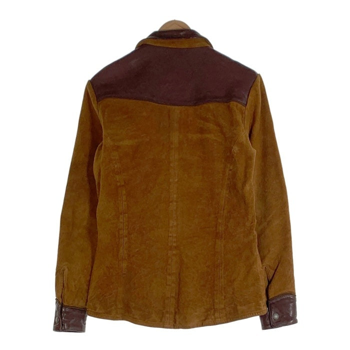 glamb グラム Western Leather JKT ウエスタンレザージャケット 羊革 ブラウン GB0418/JKT05 Size 0 福生店
