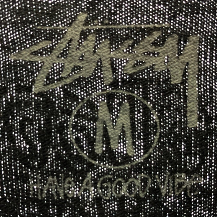 STUSSY ステューシー TOWER RECORDS タワーレコード NO MUSIC NO LIFE Tシャツ ブラック sizeM 瑞穂店