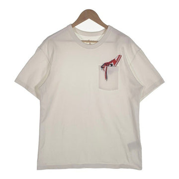 JORDAN BRAND ジョーダン  AJ1 Chicago Pocket Tee シカゴポケットTシャツ ホワイト 刺繡 DO1928-100 Size L 福生店