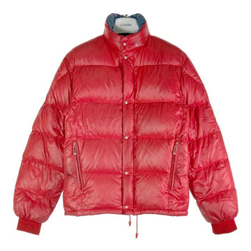 MONCLER モンクレール ナイロン ダウンジャケット レッド フランス製 アシックス レッド Size 00 瑞穂店